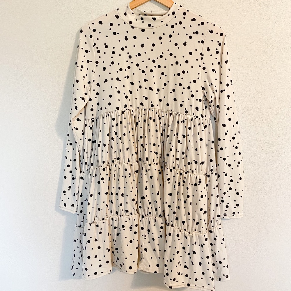 Nasty Gal polka dot dress.